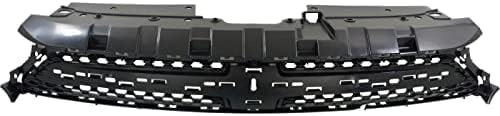 Front Grille Textured Shell And Insert Direct Replacement Compatible With 2013-2016 Dodge Dart CH1200378 68081408AE
