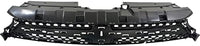 Front Grille Textured Shell And Insert Direct Replacement Compatible With 2013-2016 Dodge Dart CH1200378 68081408AE