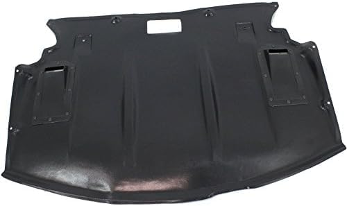 Front Engine Center Splash Shield Under Cover Direct Replacement Compatible with 2008-2010 BMW 5-Series BM1228152 51717200846