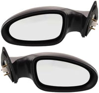 Set Of 2 Front Power Mirror Non-Folding Non-Heated Primed Left Driver & Right Passenger Side Direct Replacement Compatible With 2005-2006 Nissan Altima NI1320156 NI1321156