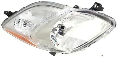 Set Of 2 Front Headlight Lens And Housing Right Passenger & Left Driver Side Direct Replacement Compatible With 2009-2011 Toyota Yaris TO2519123 TO2518123 8113052B50 8117052B40
