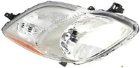 Set Of 2 Front Headlight Lens And Housing Right Passenger & Left Driver Side Direct Replacement Compatible With 2009-2011 Toyota Yaris TO2519123 TO2518123 8113052B50 8117052B40