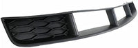 Front Bumper Upper & Lower Grille Textured Black Shell And Insert Plastic Direct Replacement Compatible With 2005-2009 Ford Mustang FO1200422 FO1036114 6R3Z8200BA 7R3Z17K945BA