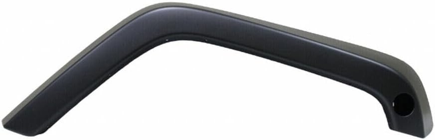 AUTOS PARTS PLUS Front Fender Flare Textured Right Passenger Side Direct Replacement Compatible With 2007-2018 Jeep Wrangler CH1269119 5KF08RXFAH 5KF16RXFAE