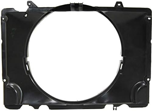 Front Upper Radiator Fan Shroud Assembly Plastic Direct Replacement Compatible with 1986-1997 Nissan Pickup NI3110101 2147601G00