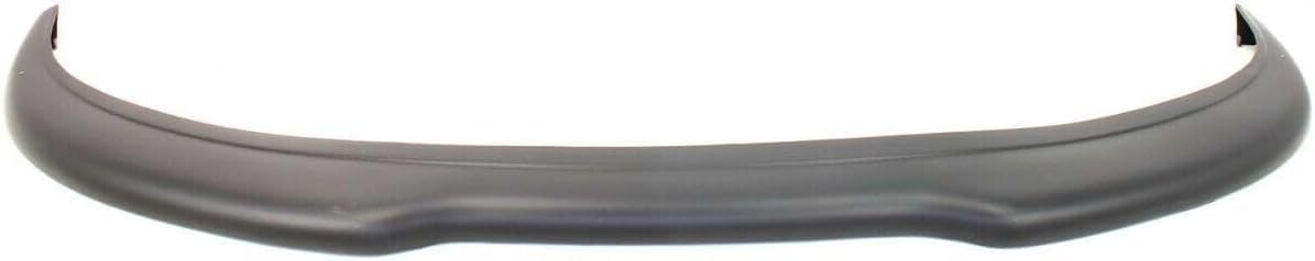 Front Bumper Upper Cover Primed Plastic Direct Replacement Compatible With 1997-1998 Ford F-Series FO1057279 1L3Z17K833AAA