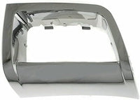 Set Of 2 Front Fog Light Molding Chrome Left Driver & Right Passenger Side Direct Replacement Compatible With 2006-2009 Chevrolet Trailblazer GM1039106 GM1038106 15135188 15135187