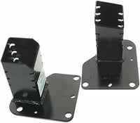 Set of 2 Front Radiator Support Bracket Right Passenger & Left Driver Side Direct Replacement Compatible with 2014-2018 Jeep Cherokee CH1252101 CH1253101 68096086AB 68096087AB