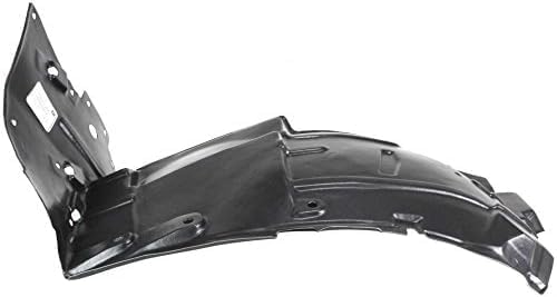 Front Section Fender Liner Left Driver Side Direct Replacement Compatible With 2003-2007 Infiniti G35 IN1250106 63845AM800