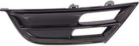 Set Of 2 Front Bumper Grille Textured Right Passenger & Left Driver Side Direct Replacement Compatible With 2015-2017 Chrysler 200 CH1038160 CH1039160 68203015AC 68203014AC