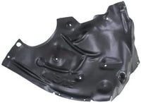 Front Fender Liner Rear Section Plastic Right Passenger Side Direct Replacement Compatible With 2012-2015 BMW 3-Series BM1249132 51717260700