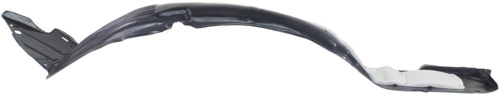 Front Fender Liner Left Driver Side Direct Replacement Compatible With 2013-2014 Hyundai Elantra Coupe HY1248132 868113X500
