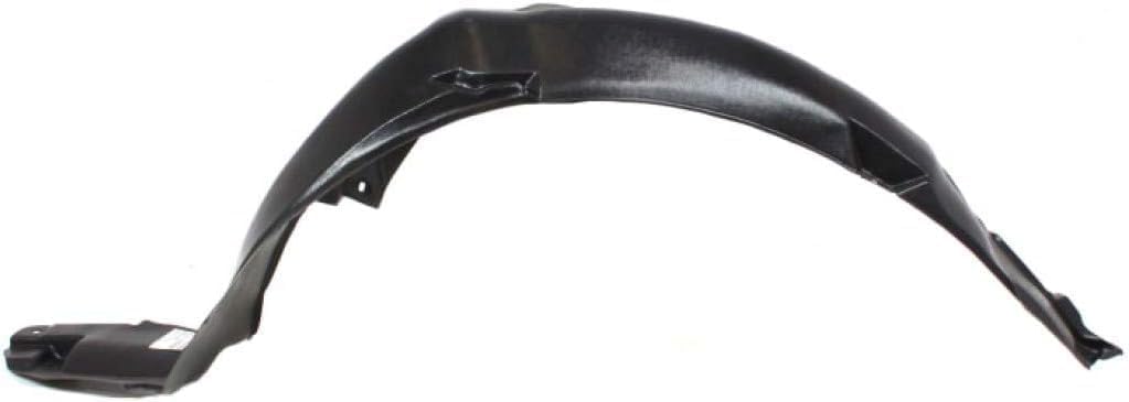Front Fender Liner Left Drive Side Direct Replacement Compatible With 2009-2011 Chevrolet Aveo5 / 2009-2010 Pontiac G3 GM1248206 96808314