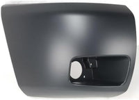 Front Bumper Primed + Lower Valance Air Deflector + Extension + Headlights + End Caps Left & Right Side Direct Replacement Compatible With 2007-2013 Chevrolet Silverado 1500 GM1092192