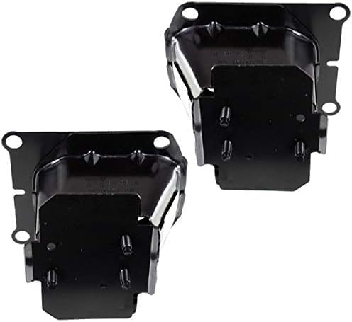 Set Of 2 Front Bumper Mounting Stay Brackets Steel Left Driver & Right Passenger Side Direct Replacement Compatible With 2002-2004 Nissan Altima NI1066124 NI1067124