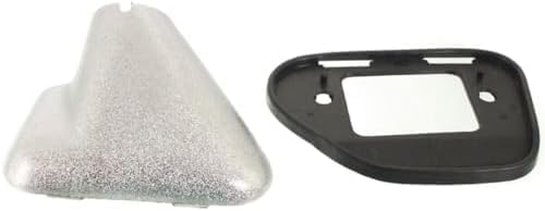 AUTOS PARTS PLUS Set Of 2 Front Mirror Manual Adjust Folding Non-Heated Chrome Right & Left Side Direct Replacement Compatible With 1987-1988 Toyota Pickup / 1987-1989 4Runner TO1320108 TO1321108