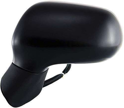 Front Power Mirror Manual Folding Heated Primed Left Driver Side Direct Replacement Compatible With 2006-2011 Honda Civic HO1320221 76250SNEA01