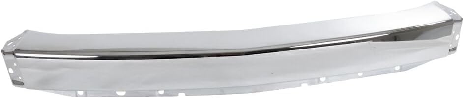 Front Bumper Impact Bar Chrome Steel Direct Replacement Compatible With 2007-2008 Chevrolet Silverado 1500 GM1002830 15836961