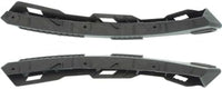 Set Of 2 Front Bumper Outer Bracket Plastic Right Passenger & Left Driver Side Direct Replacement Compatible With 2013-2017 Hyundai Elantra GT HY1033112 HY1032112 86554A5000