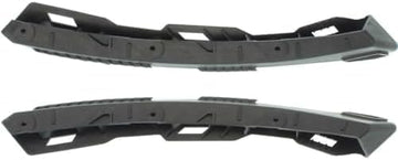 Set Of 2 Front Bumper Outer Bracket Plastic Right Passenger & Left Driver Side Direct Replacement Compatible With 2013-2017 Hyundai Elantra GT HY1033112 HY1032112 86554A5000