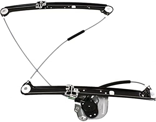 Front Power Window Regulator Without Motor Left Driver Side Direct Replacement Compatible with 2000-2006 BMW X5 BM1350104 51338254911