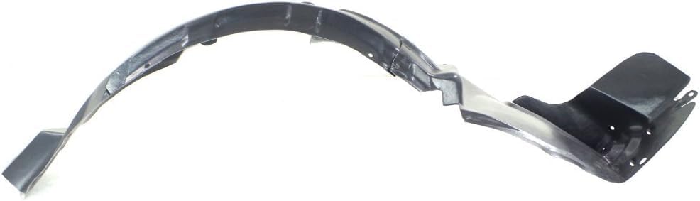 Front Fender Liner Right Passenger Side Direct Replacement Compatible With 2002-2005 Kia Sedona KI1249107 0K53A56131A