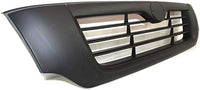 Front Grille Assembly Primed Shell and Insert Plastic Direct Replacement Compatible With 1998-2000 Mazda Pickup MA1200153 1F0050710