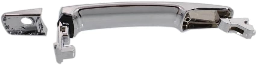 Front Exterior Door Handle Chrome Left Driver Side Direct Replacement Compatible with 2003-2008 Infiniti FX35 / FX45 / 2008-2013 Nissan Rogue NI1310126 80640CA012-PFM