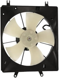 Front Radiator Fan Shroud Assembly Left Driver Side Direct Replacement Compatible with 2004-2008 Acura TL AC3115109 19015RDAA01