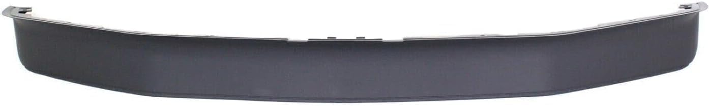 Front Bumper Chrome Steel + Molding + Lower Valance Spoiler Textured Direct Replacement Compatible With 2008-2010 Ford F-250 / F-350 Super Duty FO1002406 FO1093116 FO1044103