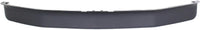 Front Bumper Chrome Steel + Molding + Lower Valance Spoiler Textured Direct Replacement Compatible With 2008-2010 Ford F-250 / F-350 Super Duty FO1002406 FO1093116 FO1044103