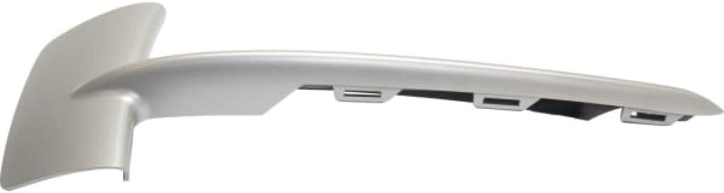 Front Bumper Molding Primed Left Driver Side Direct Replacement Compatible With 2014-2018 BMW X5 BM1038152 51117303113