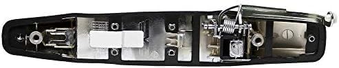 Set of 4 Front and Rear Exterior Door Handle Chrome Left Driver & Right Passenger Side Direct Replacement Compatible with 2007-2013 Chevrolet Silverado/GMC Sierra GM1311163