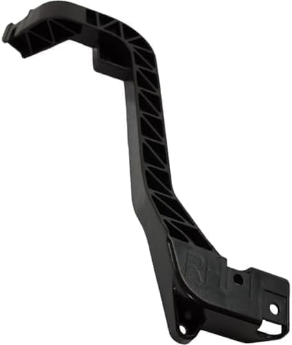 Set of 2 Front Radiator Support Lower Bracket Plastic Left Driver & Right Passenger Side Direct Replacement Compatible with 2012-2016 Mercedes Benz GL-Class / 2016-2019 GLE-Class