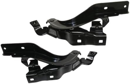 Set of 2 Front Hood Hinge Steel Left Driver & Right Passenger Side Direct Replacement Compatible with 2016-2023 Nissan Maxima NI1236181 NI1236180 654004RA0A 654014RA0A
