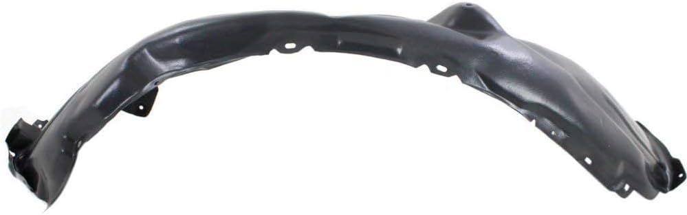 Front Engine Splash Shields Under Cover + Fender Liners Plastic Left Driver & Right Passenger Side Direct Replacement Compatible with 2012-2014 Toyota Camry TO1249160 TO1248160