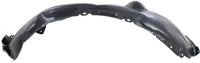 Front Engine Splash Shields Under Cover + Fender Liners Plastic Left Driver & Right Passenger Side Direct Replacement Compatible with 2012-2014 Toyota Camry TO1249160 TO1248160