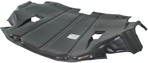 Front Center Engine Splash Shield Under Cover Plastic Direct Replacement Compatible with 2007-2014 Mercedes Benz S-Class MB1228151 2215244130