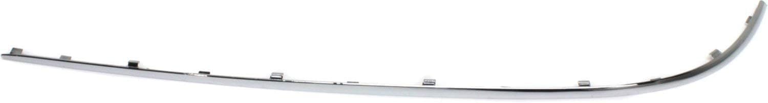 Set Of 2 Rear Bumper Outer Impact Strip Molding Chrome Left Driver & Right Passenger Side Direct Replacement Compatible With 2003-2006 Mercedes Benz E-Class 21188003129744