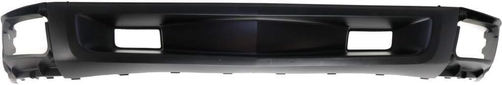 Front Bumper Impact Bar Steel + Grille + Lower Valance Air Deflector + Head Light Left & Right Side Direct Replacement Compatible With 2007-2013 Chevrolet Silverado 1500 GM1002831