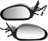 Set Of 2 Front Mirror Power Not Folding And Non-Heated Primed Left Driver & Right Passenger Side Direct Replacement Compatible With 1994-1995 Ford Mustang FO1320104 F4ZZ17682B