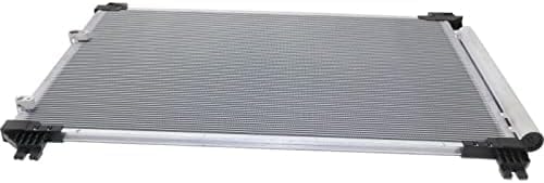 Front A/C Condenser Aluminum Core Direct Replacement Compatible With 2014-2019 Toyota Highlander TO3030327 884600E070