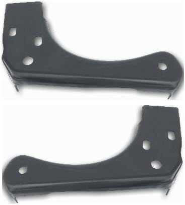 Set Of 2 Front Bumper Inner Bracket Left Driver & Right Passenger Side Direct Replacement Compatible With 1997-2002 Dodge Ram 1500 2500 3500 CH1066111 CH1067111 55076778AB 55076779AB