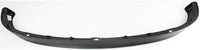 Front Bumper Face Bar Chrome Steel + Lower Valance Air Dam Textured Direct Replacement Compatible With 2002-2009 Dodge Ram 1500/2003-2009 2500 3500 CH1002383 CH1090125 55077946AB