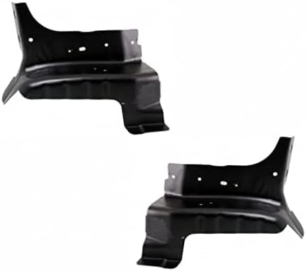 Set of 2 Front Head Light Bracket Steel Left Driver & Right Passenger Side Direct Replacement Compatible with 2010-2016 Lacrosse / 2013-2015 Chevrolet Malibu / 2014-2020 Impala
