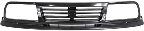 Front Grille Primed Shell And Insert Plastic Direct Replacement Compatible With 1991-1995 Suzuki Sidekick SZ1200102 7211156B11