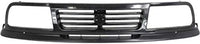 Front Grille Primed Shell And Insert Plastic Direct Replacement Compatible With 1991-1995 Suzuki Sidekick SZ1200102 7211156B11