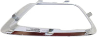 Front Fog Light Molding Chrome Left Driver Side Direct Replacement Compatible With 2015-2020 Chevrolet Colorado GM1038175 22925740