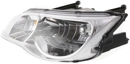 Set Of 2 Front Headlight Assembly Right Passenger & Left Driver Side Direct Replacement Compatible With 2003-2007 Saturn Ion GM2502239 GM2503239 15264217 15264216