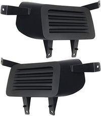 Set Of 2 Front Fog Light Cover Left Driver & Right Passenger Side Direct Replacement Compatible With 2015-2020 Chevrolet Suburban/Tahoe GM1039188 GM1038188 22936498 22936497